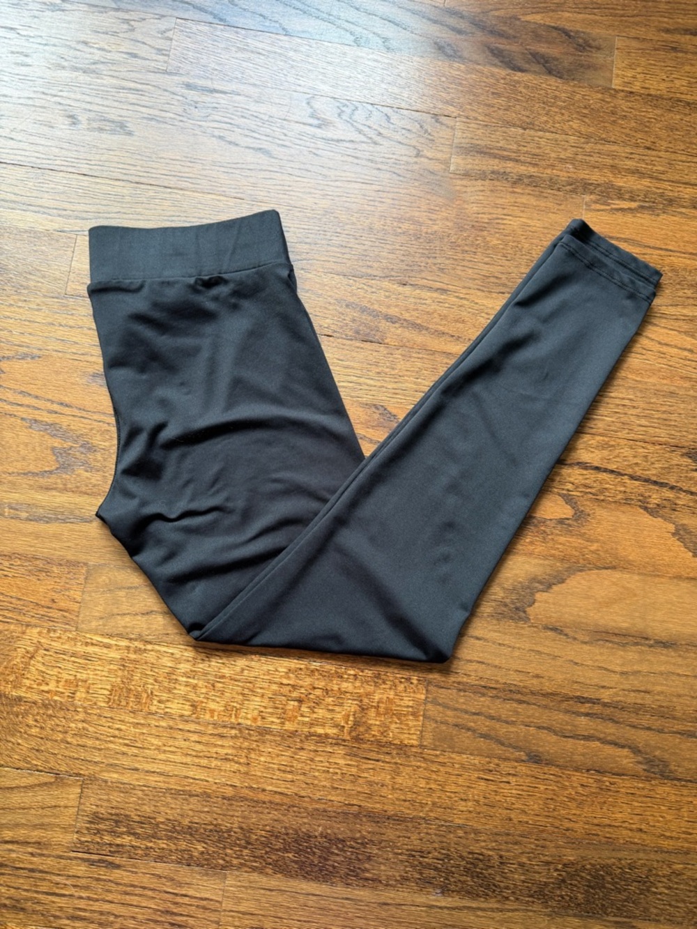 BCBGeneration Black Shine Leggings, Size XS/S